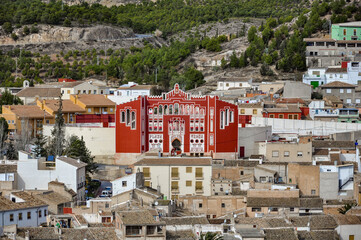 General view of Caravaca de la Cruz, Murcia, Spain