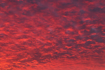 Colourful  clouds at sunset
 