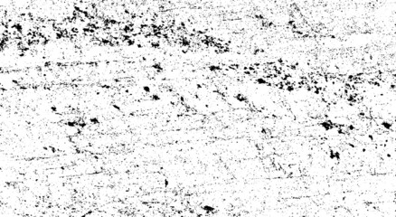 Rough black and white texture vector. Distressed overlay texture. Grunge background. Abstract textured effect. Vector Illustration. Black isolated on white background. EPS10