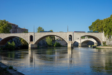 Fototapeta na wymiar Ponte Principe Amedeo Savoia Aosta