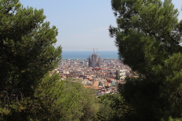 Fototapeta na wymiar Spain, Barcelona and beautifull view 
