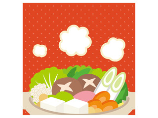 暖かい鍋料理
