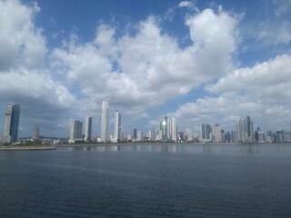 Fototapeta premium view of the city