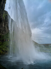 Seljalandsfoss Waterfall, Southern Iceland, Europe