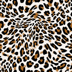 Seamless leopard pattern