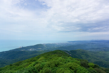 landscape with clouds