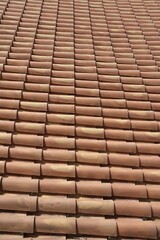 Typical roof in Italy