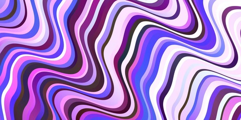 Light Purple, Pink vector background with bows.