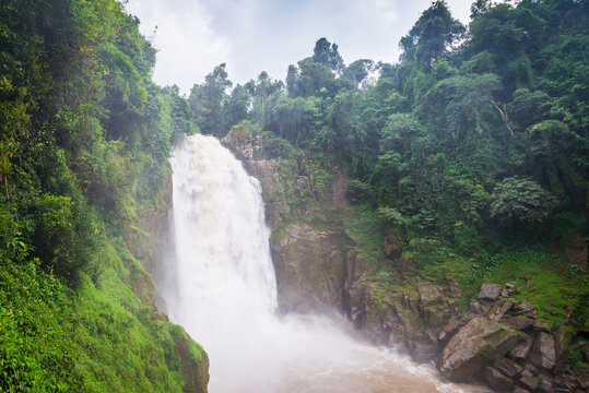 Haew narok waterfall at Khao Yai National Park, Pak Chong, Nakhon Ratchasima, Thailand.