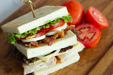 Cafe - Variety of sandwiches