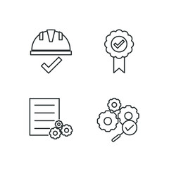 Inspection set icon, isolated Inspection set sign icon, vector illustration