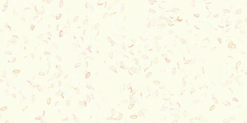 Light Pink, Green vector pattern with feminism elements.