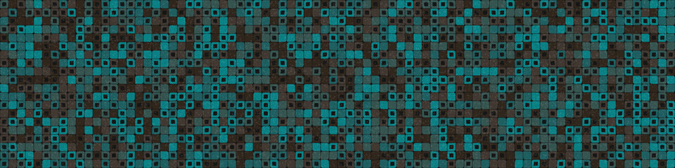 Fototapeta premium Abstract Geometric Pattern generative computational art illustration