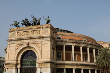 Teatro Politeama Garibaldi in Palermo, Sicily Italy