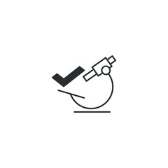 clear icon, isolated clear sign icon, vector illustration