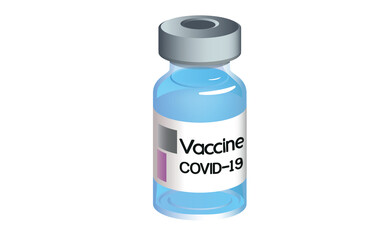 Vaccine Covid-19 vector illustration