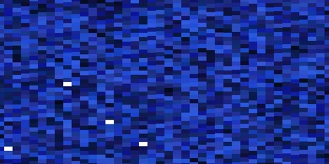 Fototapeta premium Light BLUE vector backdrop with rectangles.