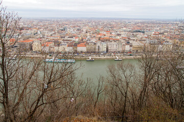 Fototapeta na wymiar Ciudad de Budapest en el pais de Hungria o Hungary