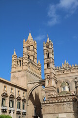 Fototapeta premium Cathedral Maria Santissima Assunta in Palermo, Sicily Italy