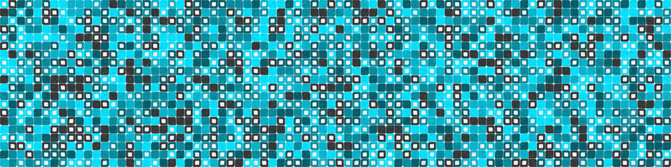 Fototapeta premium Abstract Geometric Pattern generative computational art illustration