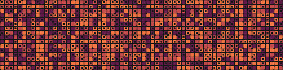 Abstract Geometric Pattern generative computational art illustration