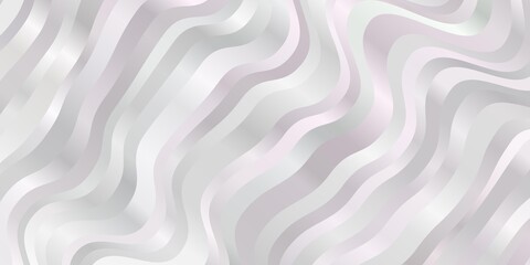 Obraz premium Light Pink, Yellow vector background with bent lines.