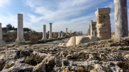ruins of ancient roman forum Laodikeia laodikya