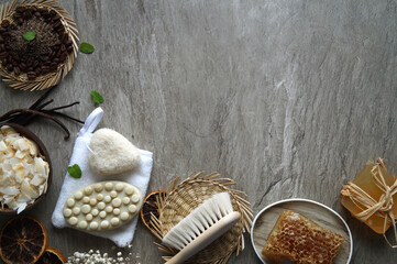 Hair and body care, cruelty free and zero waste cosmetic cosmetic products