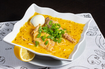 Chicken soup, Peruvian traditional food