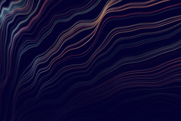 Obraz premium Flowing Abstract Technology Waving Lines Swirling Background Energy Backdrop Wallpaper