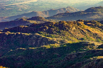 landscape in the morning