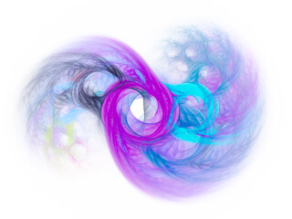 surreal futuristic digital 3d design art abstract background fractal illustration for meditation and decoration wallpaper