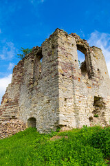  Ruins of ancient Pidzamochok castle. Ukraine.