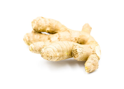 Ginger isolated on white background