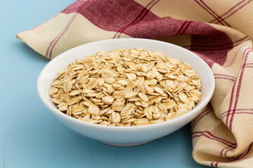 Healthy raw oats