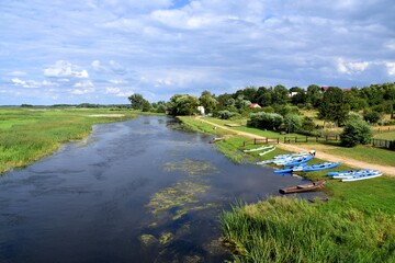 river, water, active recreation, Biebrza,