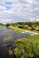 river, water, active recreation, Biebrza,