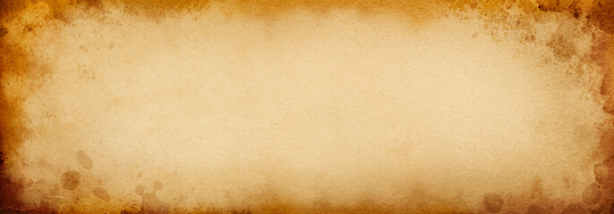 Texture of old vintage paper with stains