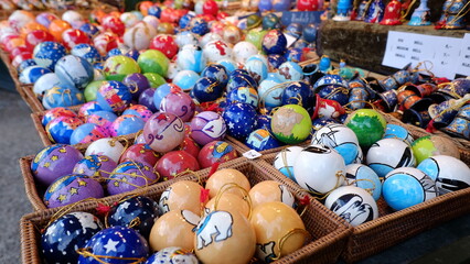 Obraz premium eggs in a basket