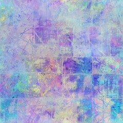 Seamless iridescent rainbow light pattern for print. High quality illustration. Swirly mix of pastel colors resembling holographic foil. Fantasy spectrum mermaid fantastical pattern for print.