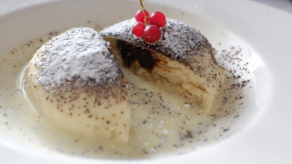 Vanilla cream dessert