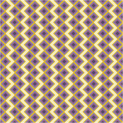 Abstract geometric sqaure background in neutral colors. Seamless Purple vector pattern. Fashion fabric patchwork design. Simple geometry chevron pattern