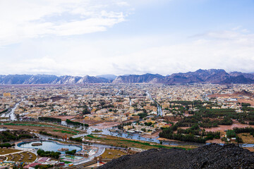 Hail City landscape - Saudi Arabia - Panoramic view Ḥaʼil Province ksa