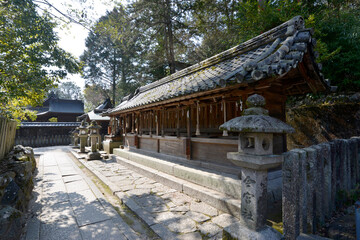 今宮神社　境内の摂社　京都市紫野