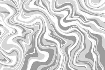 Abstract liquid background. Marble texture, free spill of paint. Vector illustration.