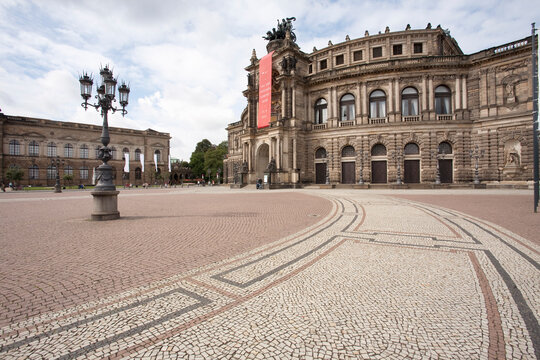 Semperoper opera house, Dresden, Germany
