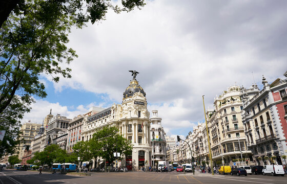 Metropolis building, Aldehuela, Madrid, Spain, Europe