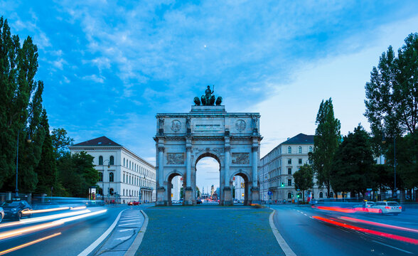 Siegestor Victory Gate, Munich, Germany