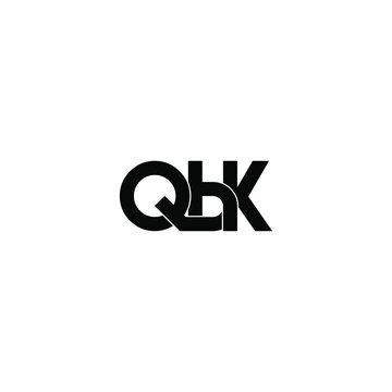 qbk letter original monogram logo design