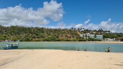 Fototapeta na wymiar view of the river - Alagoas, Maceió - Brazil